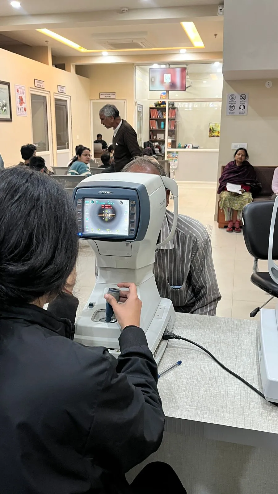 Advanced Eye Checkup in Camp